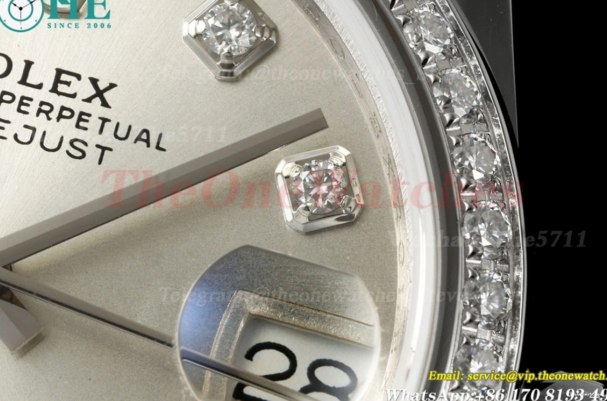 JARF Jub 31mm Silver Datejust SS SS A2236 Dia 278274 Dia 0418